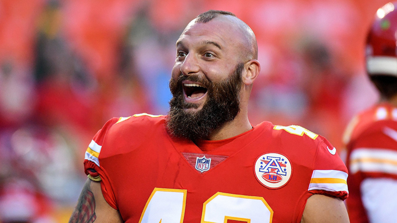 Chiefs' hard-working fullback Anthony Sherman is living the dream