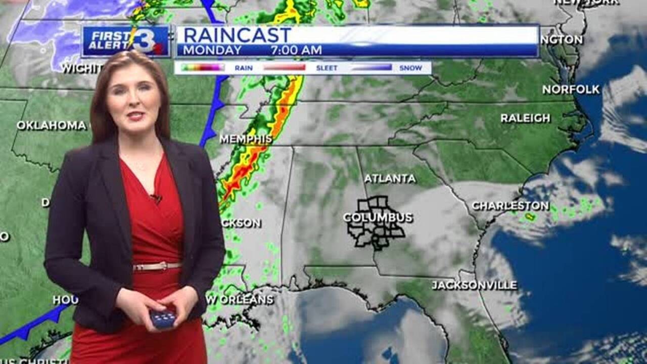 Columbus, Phenix City weather for Jan. 22 from WRBL meteorologist ...