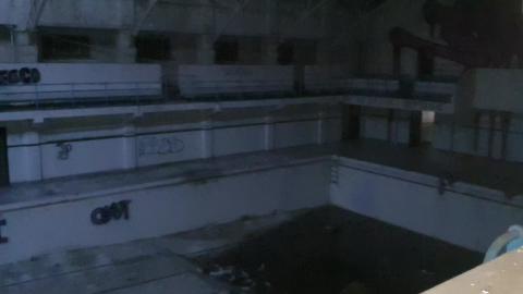 ABANDONED ARMY TRAINING SWIMMING POOL! 