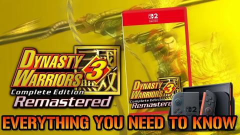 Dynasty Warriors 3_ Complete Edition Remastered Switch 2 ...