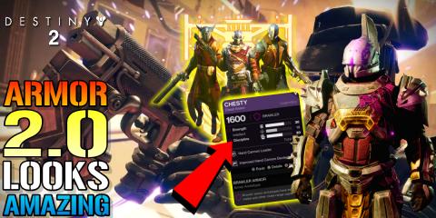 Destiny 2: ARMOR 2.0 LOOKS Amazing! NEW Frontier Armor Ti...