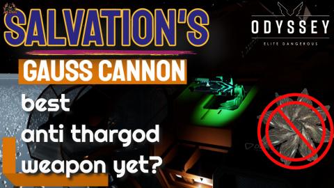 Salvation Guardian Gauss Cannon | Elite Dangerous