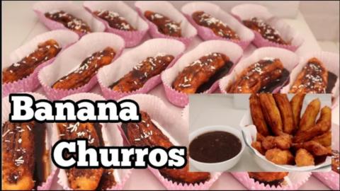 BANANA CHURROS (pang NEGOSYO o pang MERIENDA) | Taste Bud...