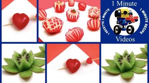 Top 3 Fruit & Vegetable Garnishes for Thanksgiving Dinner...