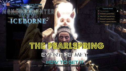 Monster Hunter World: Iceborne | The Pearlspring | Event ...