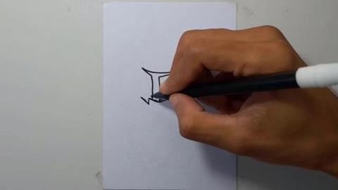Drawing BOBA FETT shorts