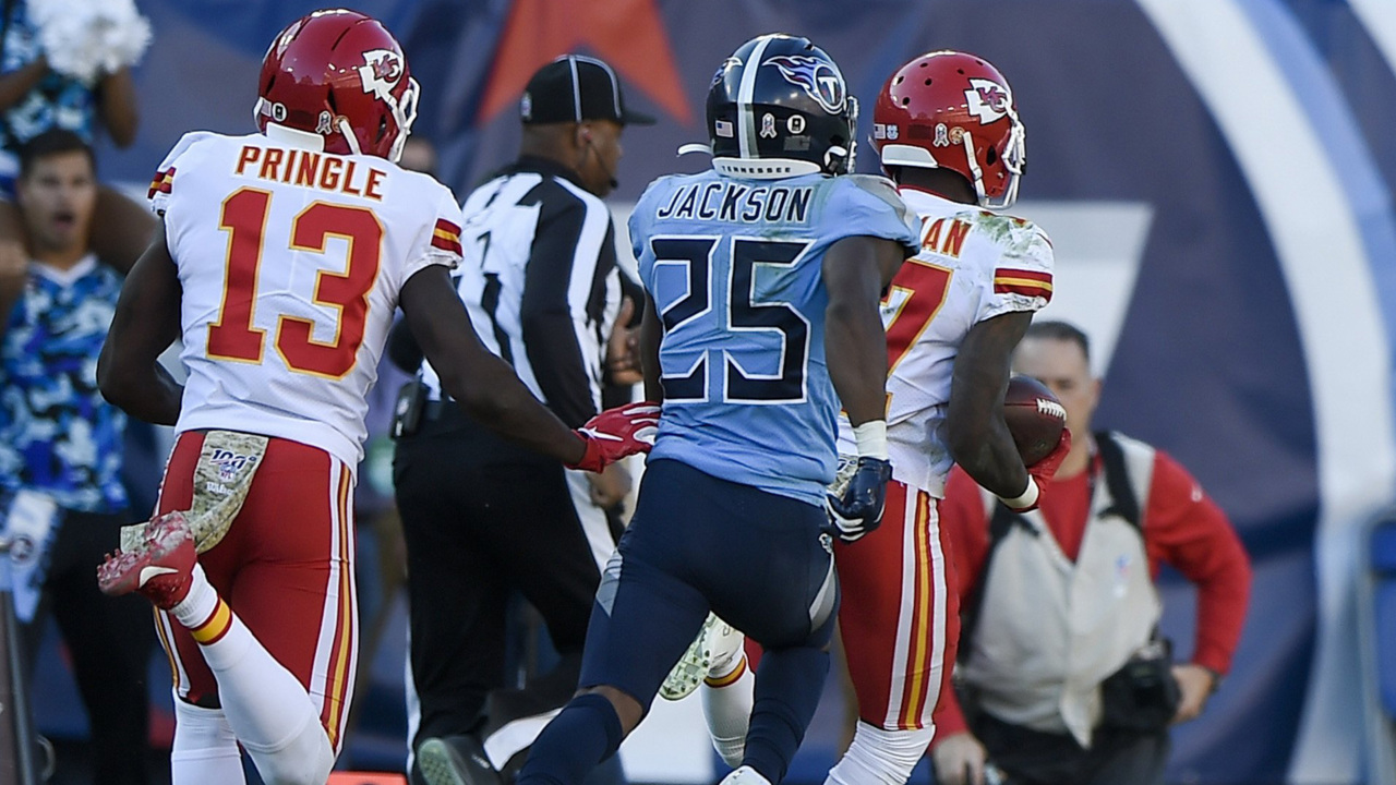 Tennessee Titans' Mike Vrabel on Travis Kelce 2-point conversion