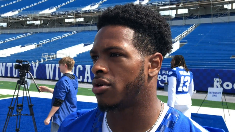 Kentucky Football Running Back Chip Trayanum On Opportunity | Lexington ...