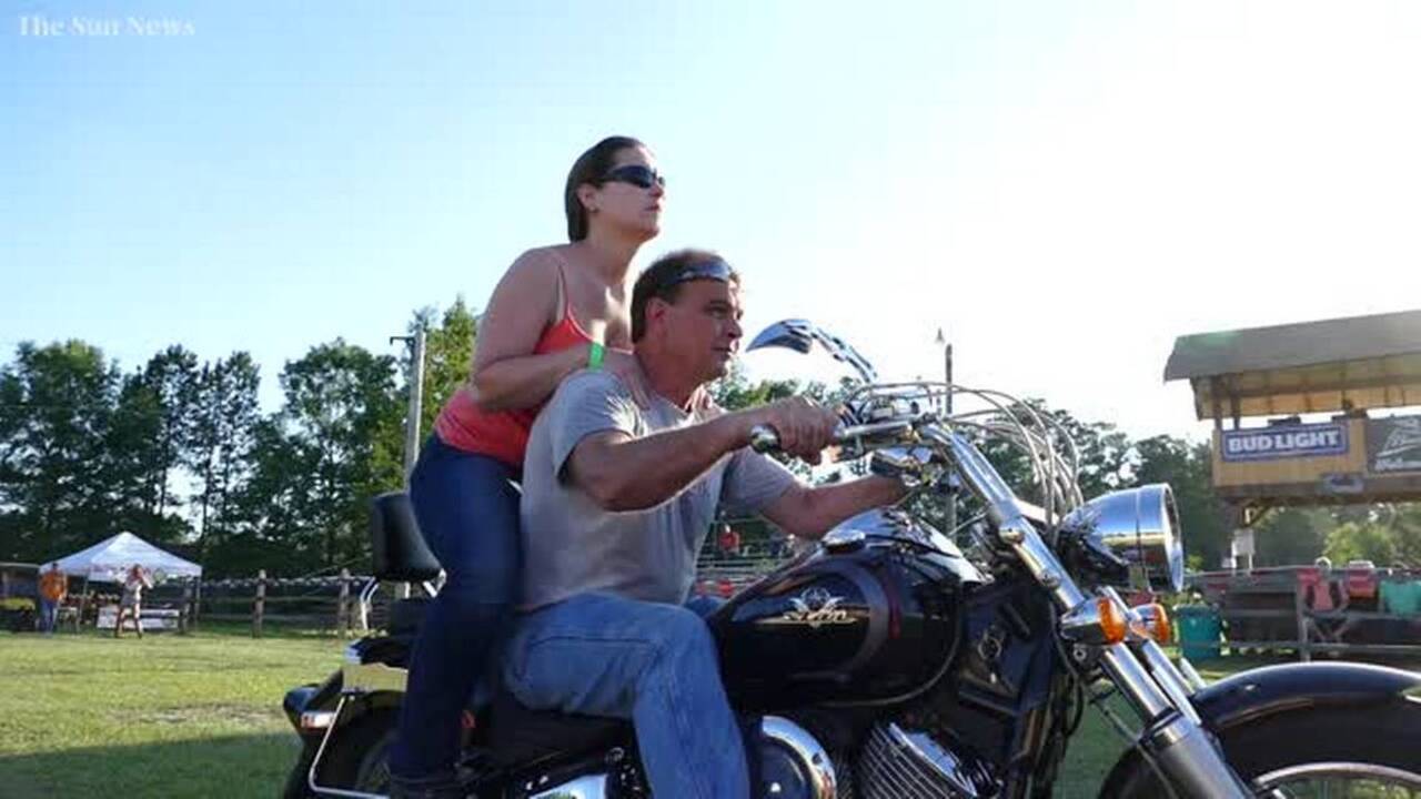 Bikers Party In The Myrtle Beach Area During The Spring Harley Davidson Rally Myrtle Beach Sun