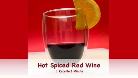 Hot Spiced Red Wine / Christmas Cocktail Recipe (shorts)