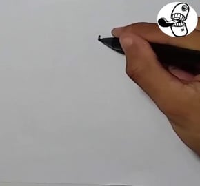Drawing grafity letter B