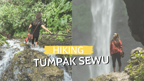Hike Tumpak Sewu Waterfall in Indonesia