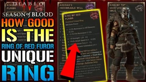 Diablo 4: "Ring Of Red Furor" NEW Malignant Ring! How Goo...