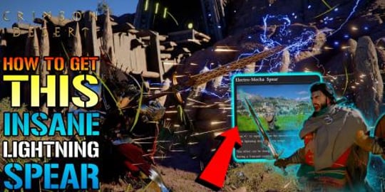 Crimson Desert: INSANE Lighting Spear! How To Get The "El...
