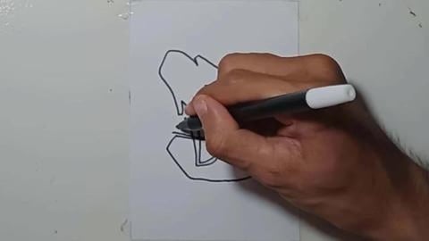 Drawing Graffity Letter D V3 #Shorts
