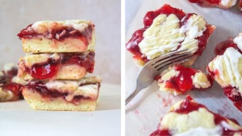 Spring Bakes | Simple Cherry Pie Bars Recipe