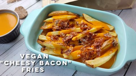 Vegan "Bacon Cheese" Fries Recipe