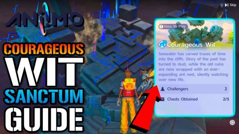 "Courageous Wit" Sanctum Walkthrough Guide! How To Comple...