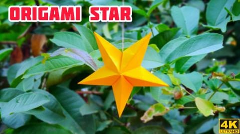 Origami Star | Christmas decoration | Paper craft