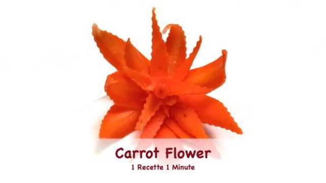 Carrot Flower / Food Decoration (shorts)