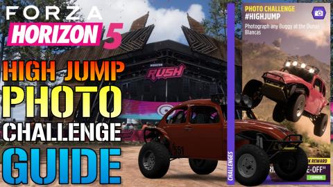 Forza Horizon 5: Photo Challenge "High Jump" Guide! Sprin...