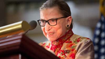 New stamp honors Ruth Bader Ginsburg as Court Justice and cultural icon