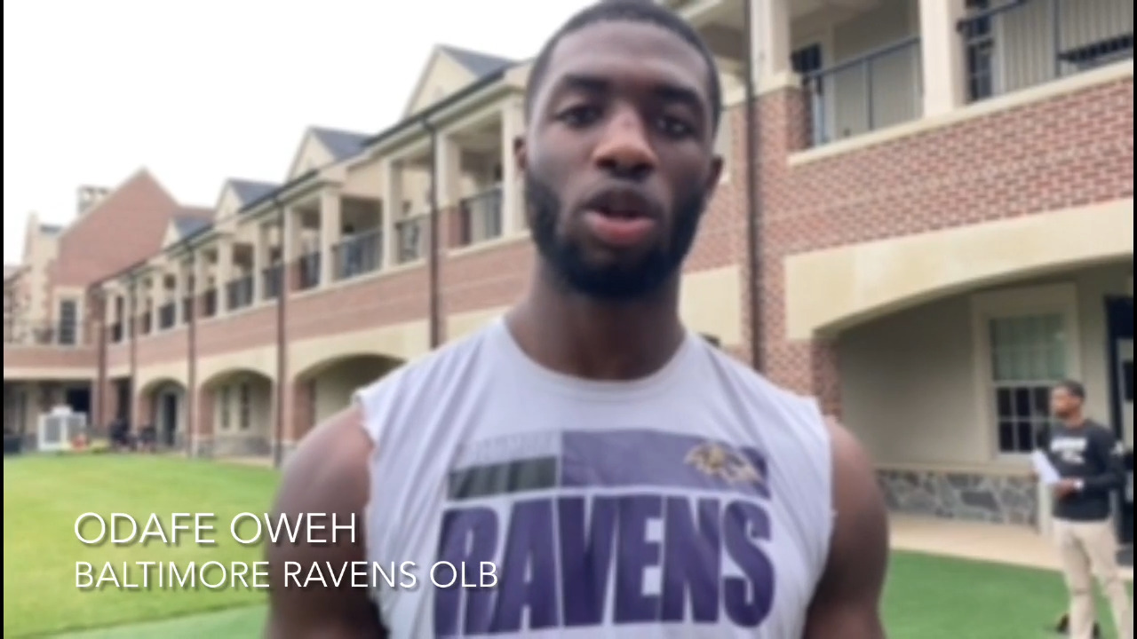 Ravens Express More Confidence in in Penn State's Odafe Oweh - Sports  Illustrated Baltimore Ravens News, Analysis and More