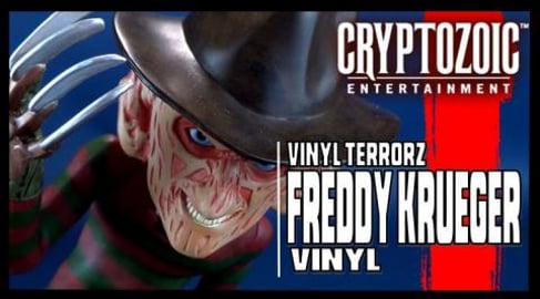 Cryptozoic Entertainment Vinyl Terrorz Freddy Krueger Rev...