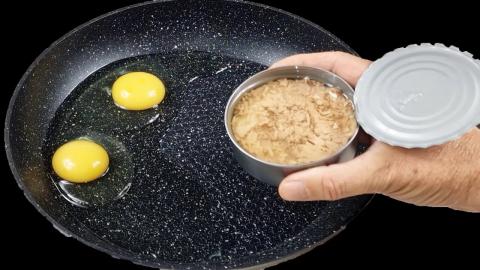 Tuna and eggs you can make this delicious recipe! Amazing...