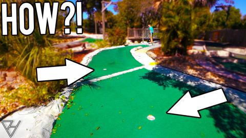 How Are You Supposed To Get A Mini Golf Hole In One On Th...