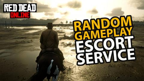 *Random Gameplay* Escort Service in Red Dead Online