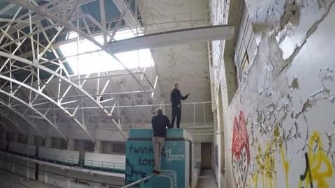 ABANDONED ARMY TRAINING POOL