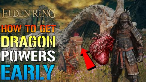 Elden Ring: How To Get "DRAGON POWERS" Early! Altar Of Dr...