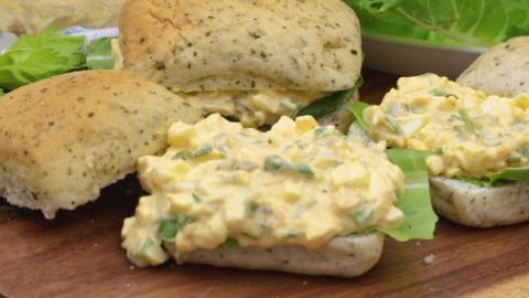 EGG SALAD SANDWICH  | FOXY FOLKSY Recipes