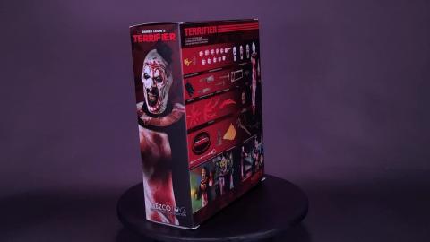 Mezco Toyz Terrifier One:12 Collective Art The Clown Figu...