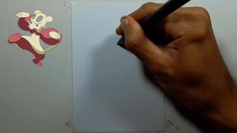 drawing Pokemon MIENFOO
