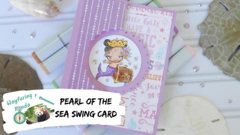 Mermaid Swing Card