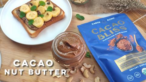 Easy Cacao Nut Butter Recipe | How to make Cacao Nut Butt...