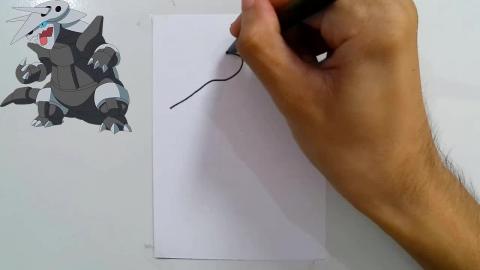 Drawing Pokemon Aggron