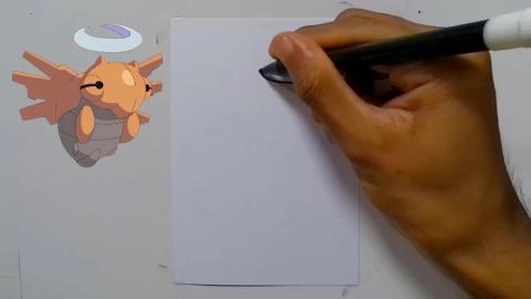 Drawing pokemon Shedinja shorts