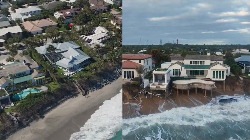 Kid Rock's Oceanfront Home Hangs In The Balance As Erosion