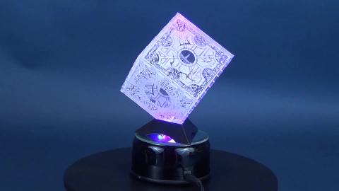 Hellraiser Laser Engraved Clear Puzzle Box by www.deaddav...