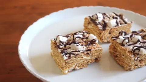 No Bake S'mores Bars | 4 ingredients