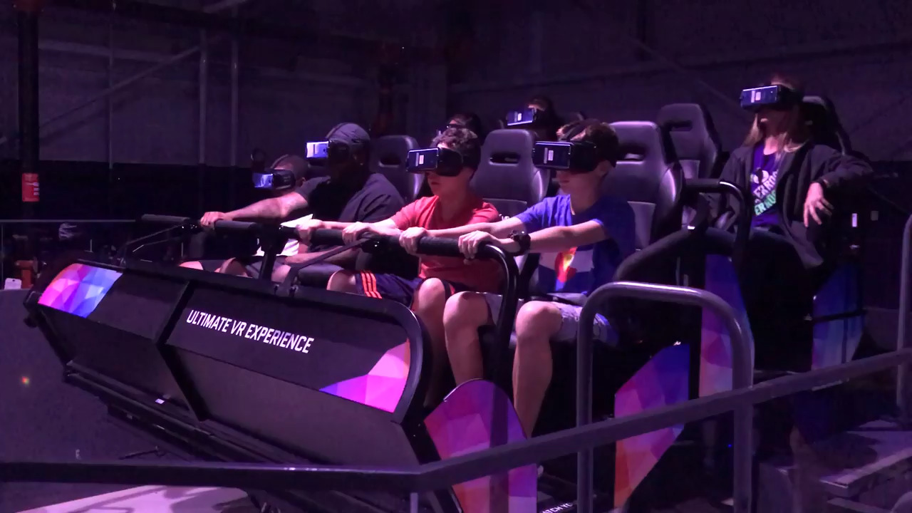 Belleville, IL The Edge shows off new VR ride, gokart track Kansas