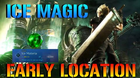 Final Fantasy 7 Remake: ICE MATERIA Early Location Guide ...