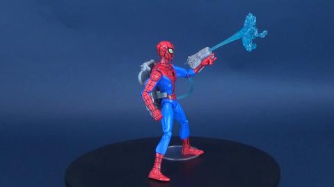Spectacular Spider-man Electro Blast Spider-man Figure Re...