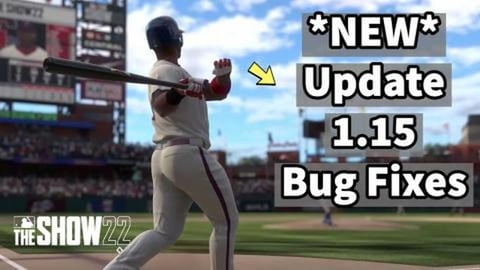 NEW  MLB The Show 22 Update 1.15
