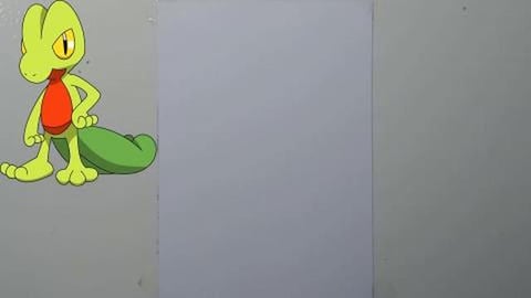 Drawing Pokemon teecko