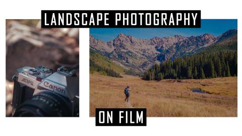 Mountain Landscape Photography On Film