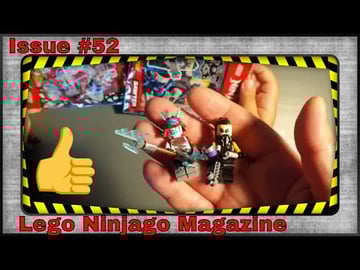 LEGO Ninjago Magazine issue 52 mini figures - Sawyer and ...